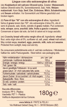 Felicis Lingue Olio Extravergine di Oliva 180 Gramm