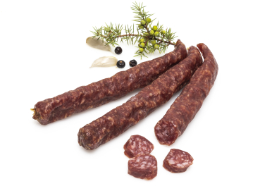 Rinner - Kaminwurzen mit Hirsch, 3 Stück, vak., ca. 180g