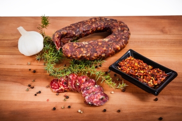 Stadlgut - scharfe Salami, 300g, vak.